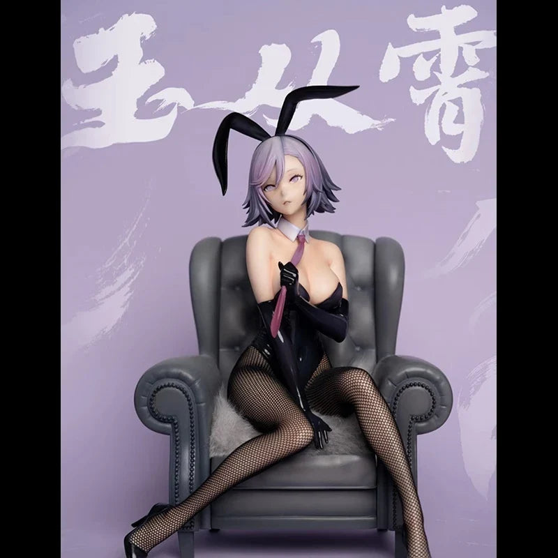 Original Kaitian Studio Ssr Figure Inhuman Pavilion Rabbit Girl Jade From The Sky Jinhua Qiao'Er Su Jiuyue Glass Model Toy
