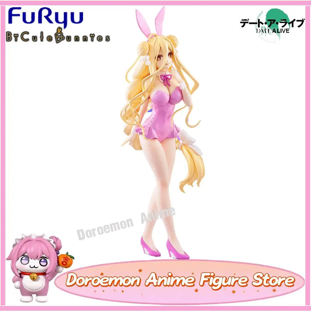 In Stock Original Furyu Bicute Bunnies Date A Live V Hoshimiya Mukuro Pink Ver. Anime Cute Girls Figures Waifu Girls Model Toys