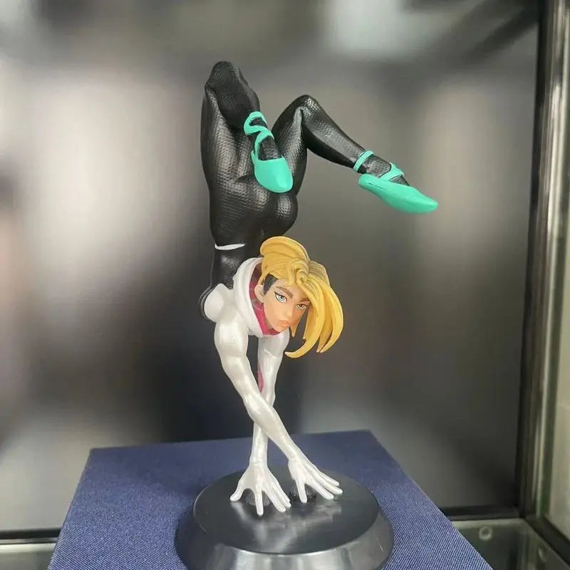 18cm Spidergwen Figure Spider Girl Anime Figure Movie Role Gwen Action Figurine Collectible Toys Decoration Pvc Model Doll Gifts