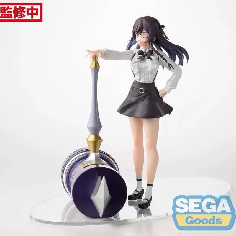 Genuine Sega I May Be A Guild Receptionist But I Will Solo Any Boss To Clock Out On Time Luminasta Alina Clover PVC Figure Model