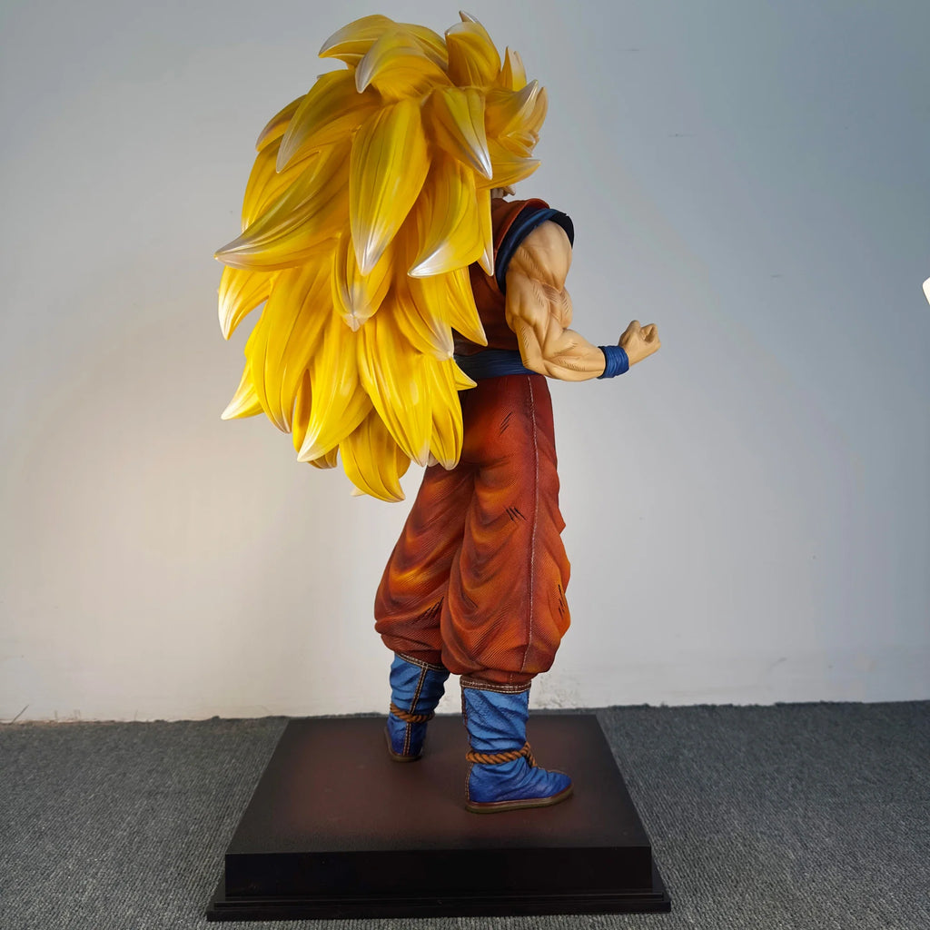 54cm JT Studio Dragon Ball Anime Figures 2% Studio Super Saiyan 3  Action Figure Statue Model Doll Collection Toys Gifts