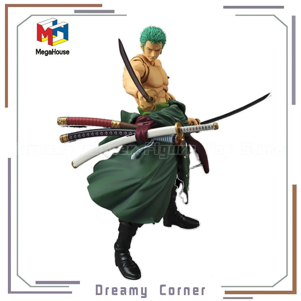 【In Stock】Original MegaHouse Variable Action Heroes ONE PIECE Roronoa Zoro Action Figure Collection Toy Model