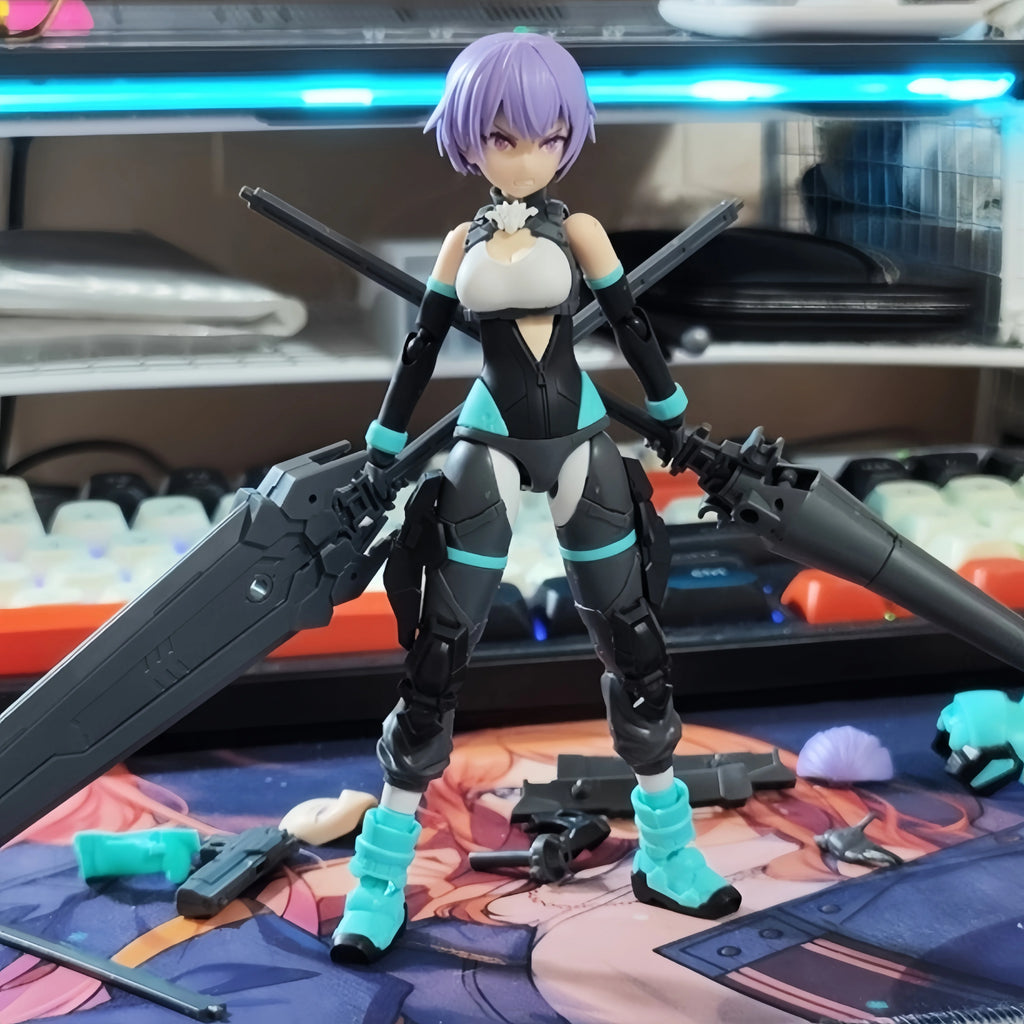 Original Bandai 30 Minutes Sisters 30ms Sis-V00 Rydira Color A Figure Finished Model Kit Anime Full Action Toy Gifts Forkid