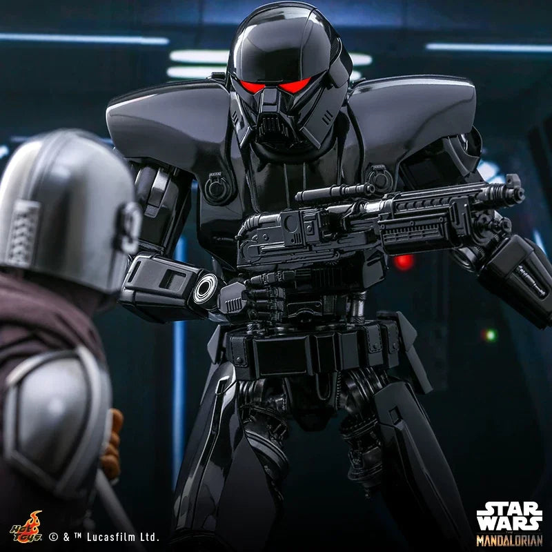 HotToys HT Dark Trooper TMS032 1/6 Scale Collectible Action Figure Star Wars The Mandalorian Hochgradig bewegliche Actionfigur