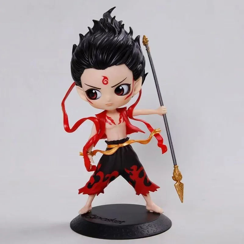 Hot Sale Anime Nezha The Demon Child Ne Zha Aobing Cartoon Toy Cartoon Action Figures Model Ornaments Kids Birthday Gifts