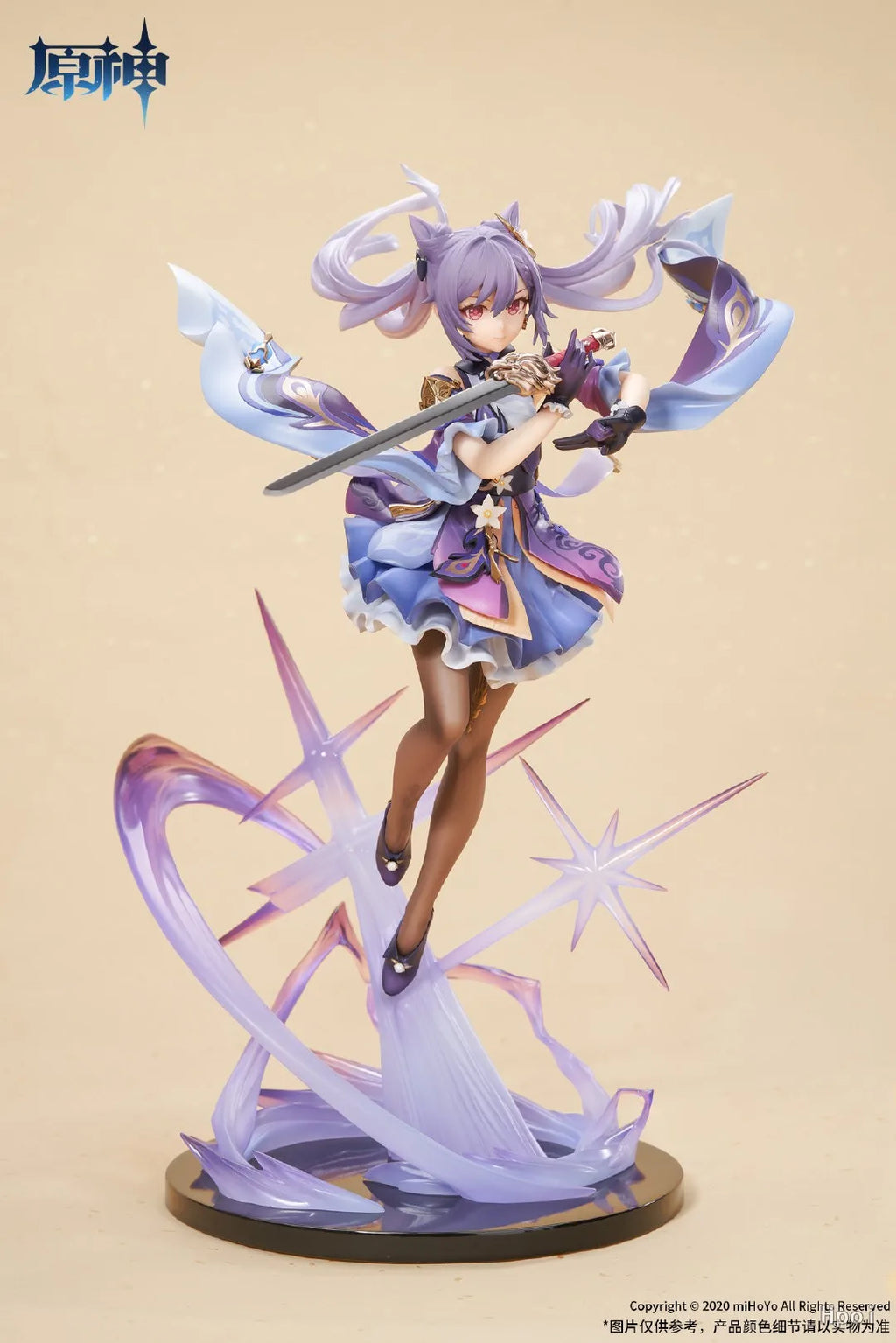 Original in Stock APEX Genshin Impact Keqing Tingni Kuaiyu 1/7 Figures Model Toys Ornaments Gifts Collection