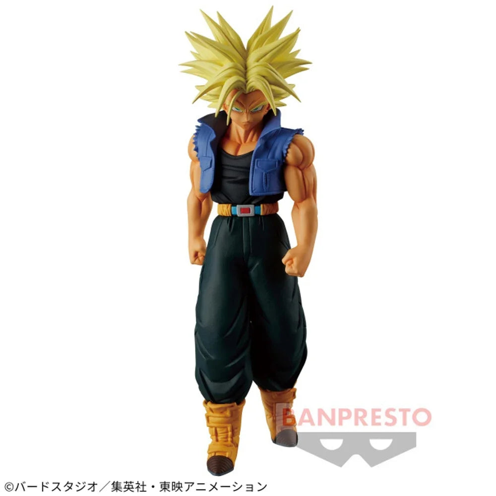 In Stock Original Banpresto Solid Edge Works Dragon Ball Figure Trunks Figure Anime Genuine Model Toy