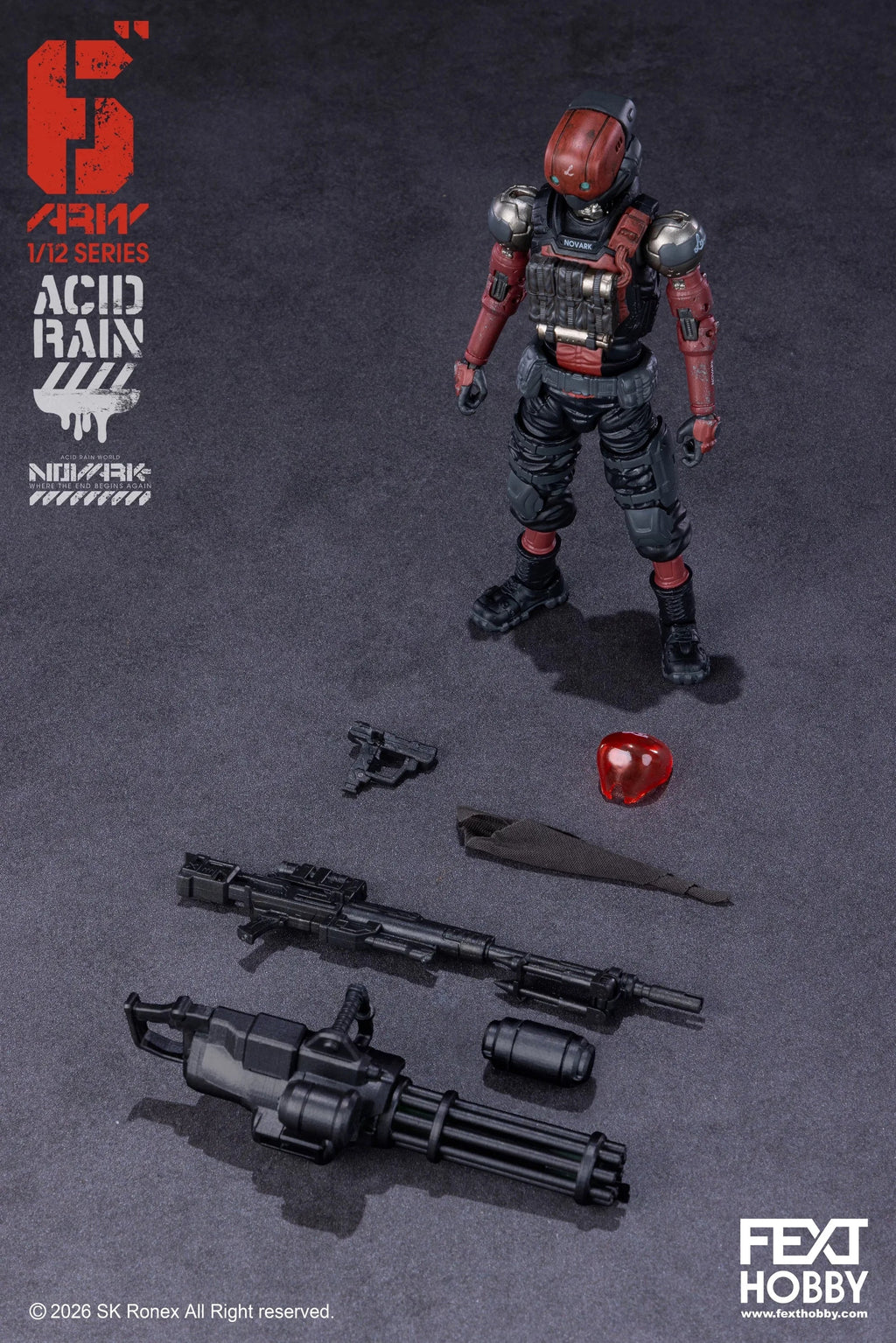 ã€Auf Lagerã€‘Acid Rain War FXH-AR-006 NVK ESCORT 1/12 Actionfiguren Sammlermodell Spielzeug