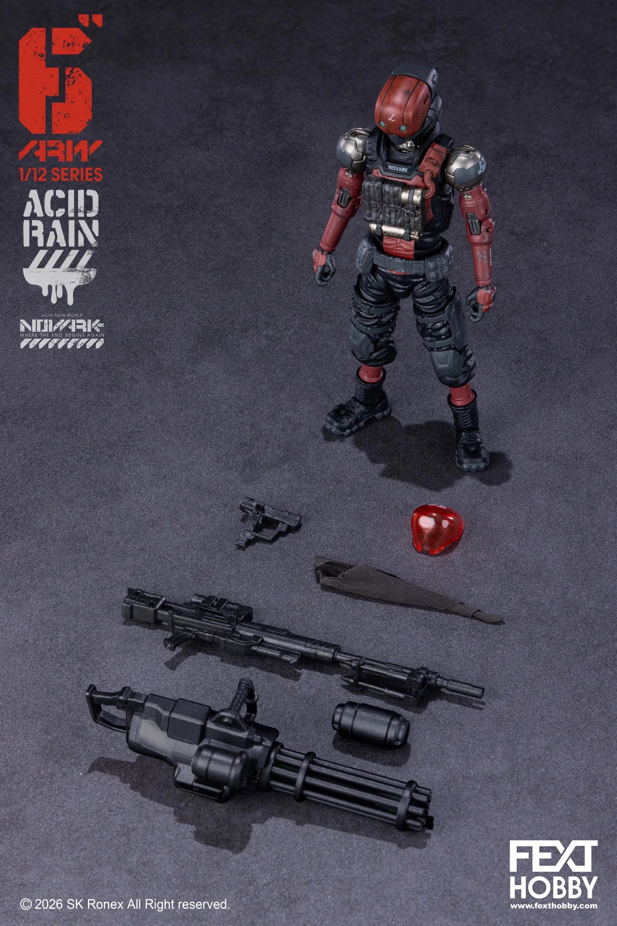 ã€Auf Lagerã€‘Acid Rain War FXH-AR-006 NVK ESCORT 1/12 Actionfiguren Sammlermodell Spielzeug