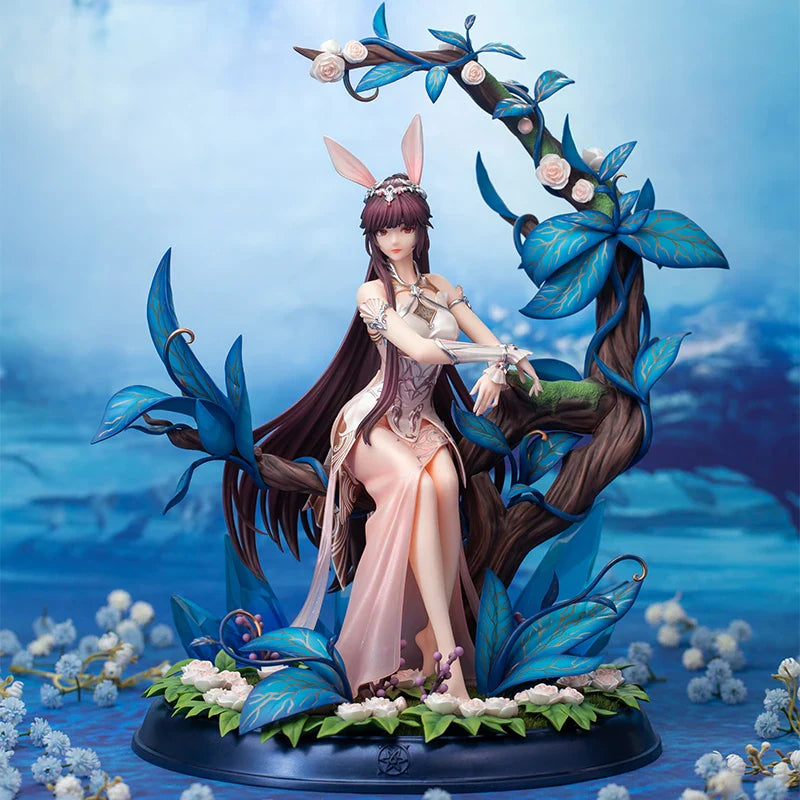 Douluo Continent Xiao Wu 1:7 Maßstab Handgemachtes Modell Desktop-Ornament Sammlerstück Actionfigur Lebenslanger Schutzengel Spielzeug