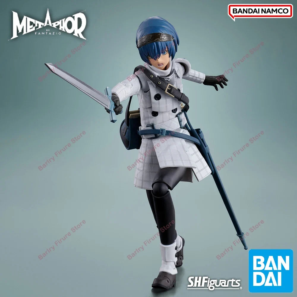 In Stock BANDAI S.H.Figuarts SHF Metaphor: ReFantazio Protagonist Shujinkou Anime Figure Action Figurine BANDAI Boxed Model Toys