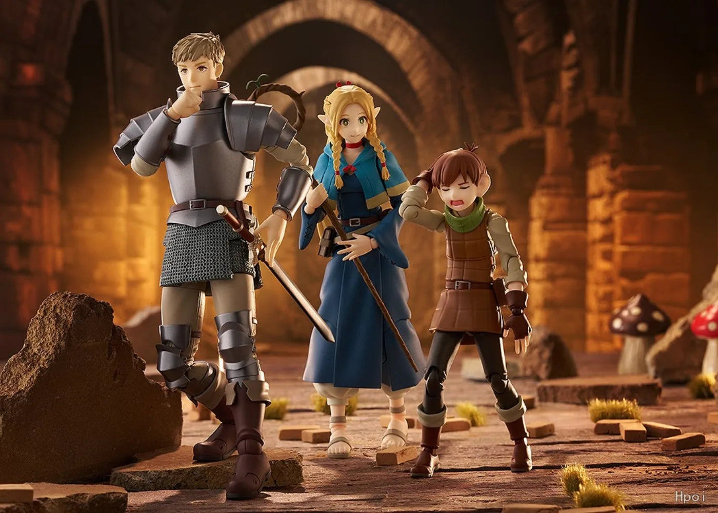 100% Original in Stock Max Factory Figma 652 633 631 Dungeon Meshi Laios Touden Marcille Donato Hilchuck Tims Collection Series
