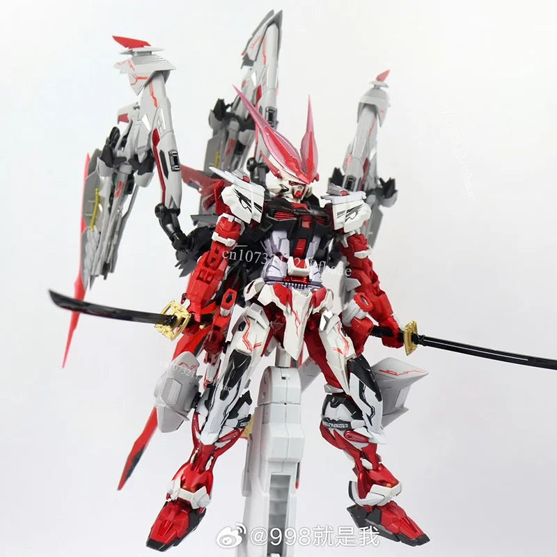 In Stock DABAN 8836 Astray Red Frame Red Dragon MG 1/100 MB MBF-P02 METAL BUILD Toy Assembly Model Kit Action Figures Gifts