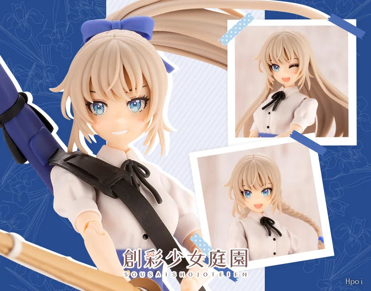 Hot Sale Original Kotobukiya JK025 SOUSAISHOJOTEOEN Dreaming Style Knights of Iris 1/10 Scale Full Action Plastic Model Kit