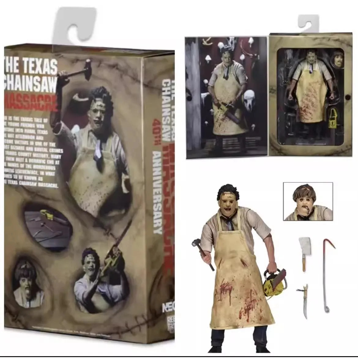 NECA Friday The 13th Figure Pennywise Part VII 7 New Blood Ultimate Jason Voorhees Action Figure Model Horror Halloween toy Gift