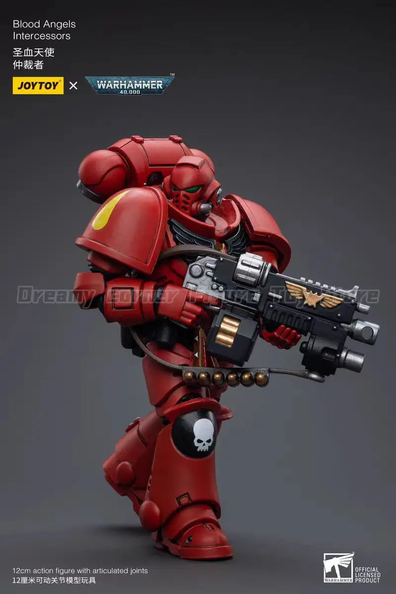【In Stock】JOYTOY Warhammer 40K Blood Angels Intercessors 1/18 Action Figures Models Toys