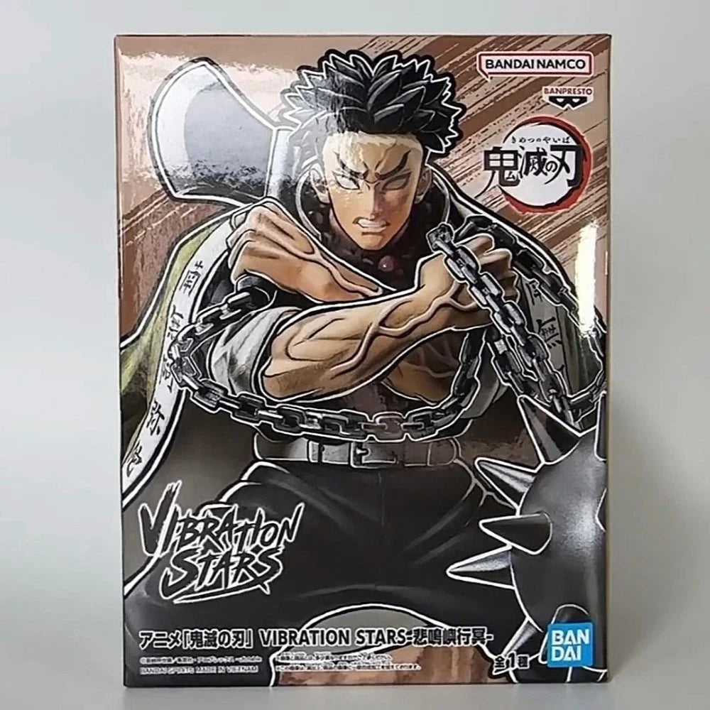 In Stock Bandai Original Genuine Banpresto Model Vibration Stars Demon Slayer: Kimetsu No Yaiba Himejima Gyoumei 20cm Toy Figure