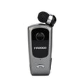 Fineblue F920 Wireless Retractable Portable Mini Bluetooth Headset Calls Remind Vibration Wear Clip Sports Running Earphone