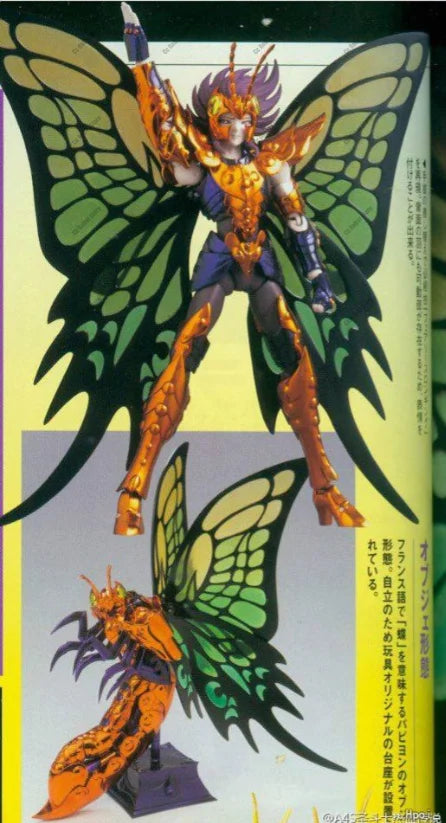 Bandai 100% Original Saint Seiya Myth Cloth Papillon Myu Action Figure Birthday Gift Collectible
