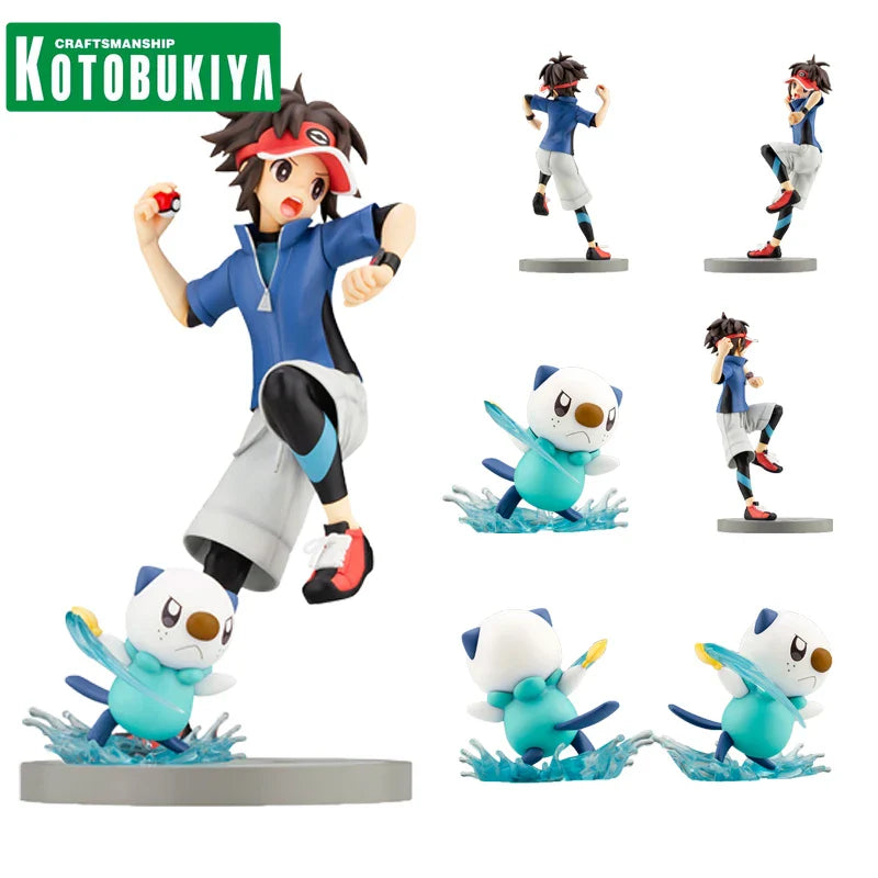 KOTOBUKIYA Original Pokémon Anime Figur Nate Floink Actionfigur Spielzeug für Kinder Geschenk Sammlerstück Modell Ornamente Puppen