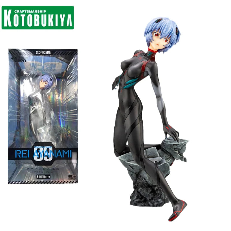 KOTOBUKIYA Original EVANGELION Anime Figur Ayanami Rei Actionfigur Spielzeug für Kinder Geschenk Sammlermodell Ornamente Puppen