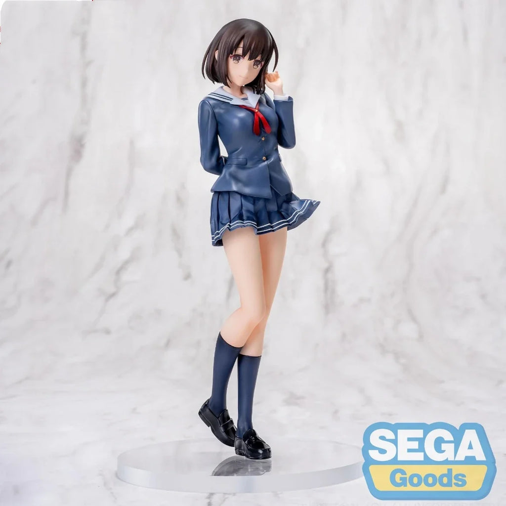 Aki Toyama School orm Ver. Figure SEGA Desktop Model Anime Game Collectible Toy 220mm PVC Static Proportion Model