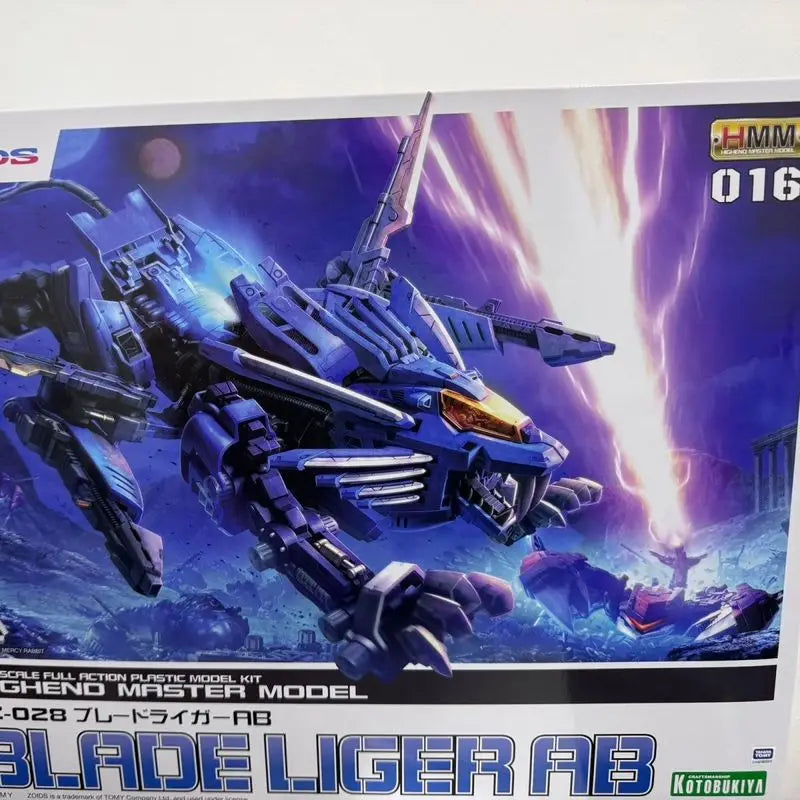 KOTOBUKIYA Genuine HMM Zoids RZ-028 Blade Liger AB Assemble Model Kit Action Figures Model Collectio Toy Model Toys Gifts Toys