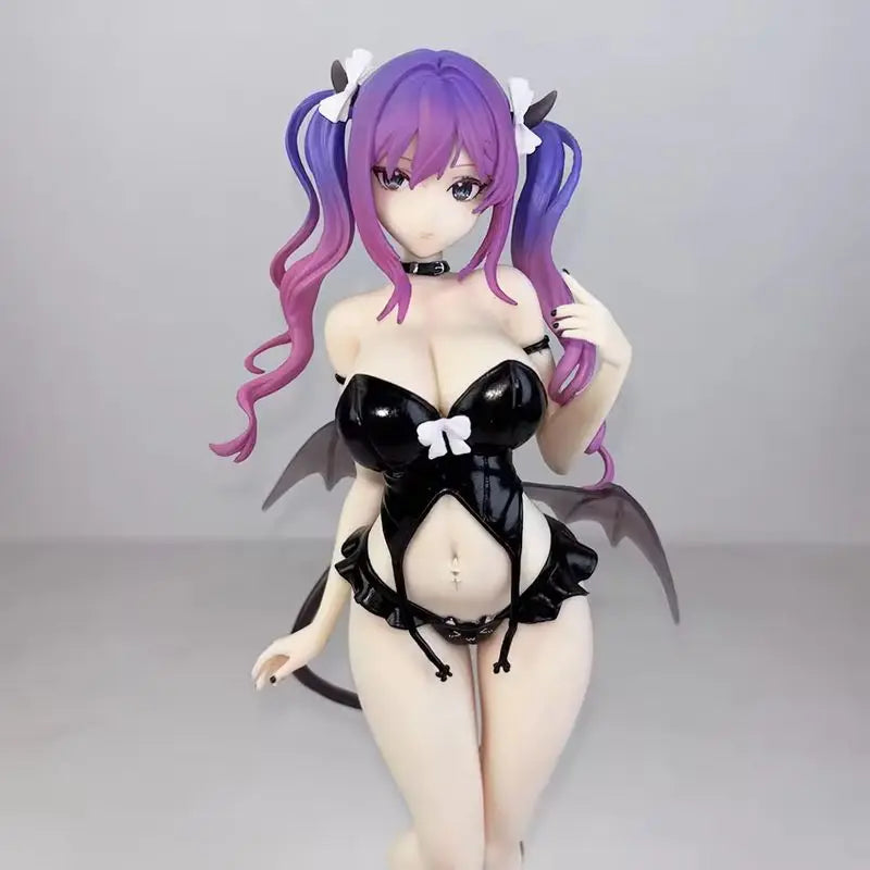 28cm Glowing Little Succubus Momoko 1/6 Momoroser Girls Pvc Action Figure Anime Figure Model Toys Collection Doll Gift
