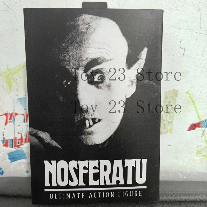 NECA Ultimate Count Orlok Black and White Horror Nosferatu Action Figure Model Toys Birthday Gift