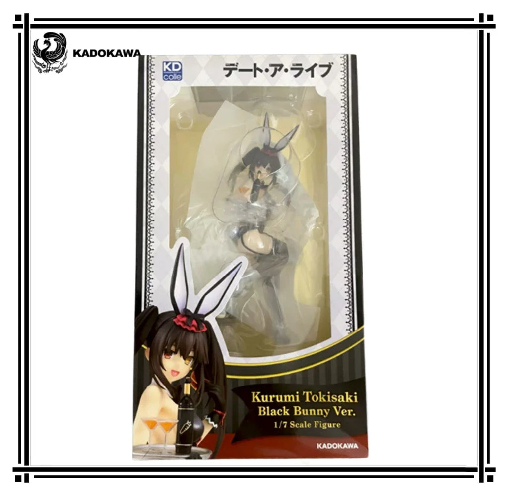 Original KADOKAWA KDcolle DATE A LIVE Tokisaki Kurumi Anime Figure Model Collection Toys