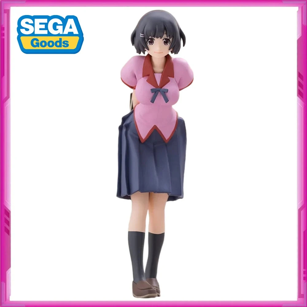In Stock Original SEGA Monogatari Series Hanekawa Tsubasa PVC Anime Figures Action Figure Model Toys