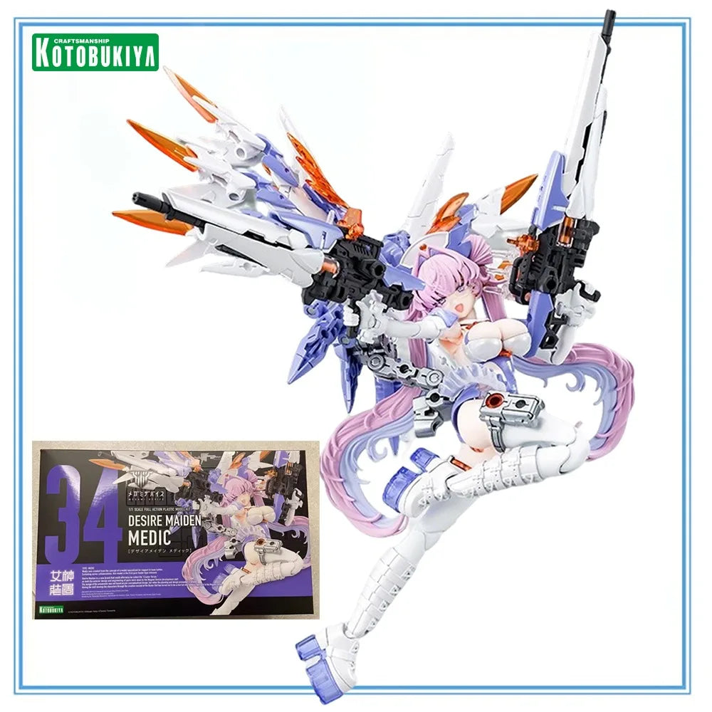 100% Original in Stock Kotobukiya Megami Device Desire Maiden Medic Original Model Decoration Assembly Model Collection