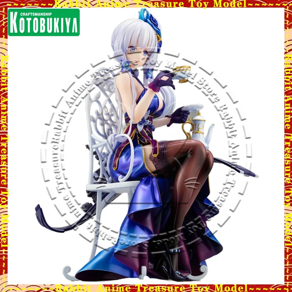 In Stock Original Genuine Kotobukiya Azur Lane Illustrious Endless Tea Party Ver PVC 1/7 Scale Statue Anime Figure Collectible