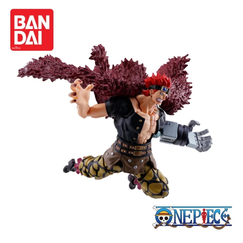Bandai One Piece In Stock Eustass  Figurine Original Anime Merchandise 100% Genuine Ornaments Boys Favorite Gift Collectible