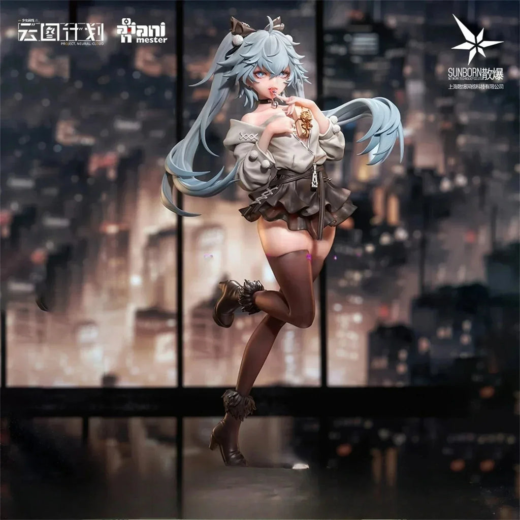 Original Anime Girl Frontline Characters, 1/7 Scale Moveable Collectible Toys, Florence Neurons Anime Figure Model Toy
