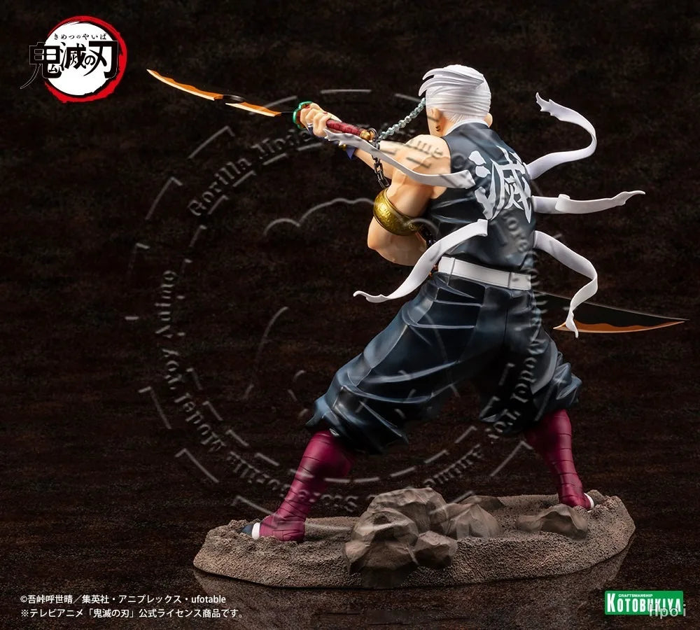 In Stock Original Genuine KOTOBUKIYA ARTFX J Demon Slayer Kimetsu no Yaiba Uzui Tengen 233mm Figure Statue Anime Collectible