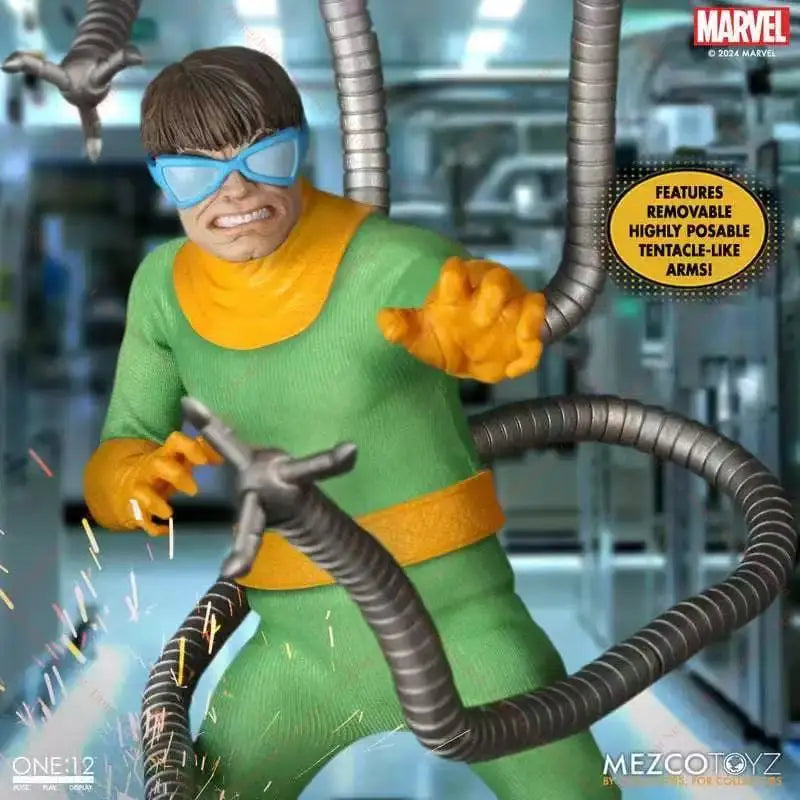 Original Mezco Toyz Comics One:12 Collective Doctor Octopus In Stock Anime Action Collection Figures Model Toys
