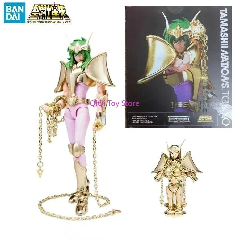 In Stock BANDAI Holy Cloth Myth TNT Andromeda Shun Anime Action Series Figure Model Toy Gifts for Children Collection
