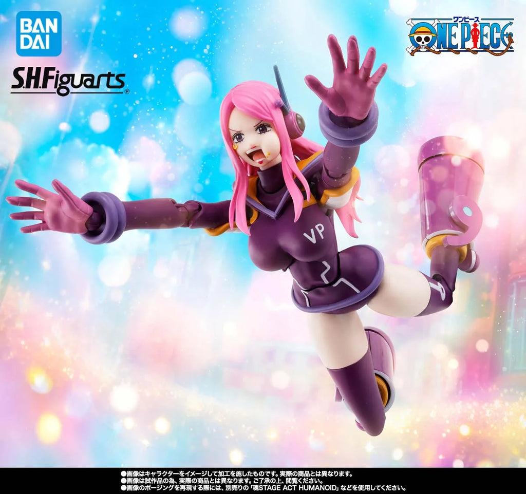 Bandai BP Limited Edition S.H.Figuarts ONE PIECE Jewelry Bonnie -Miraijima Egghead Premium Collectible Model Gift