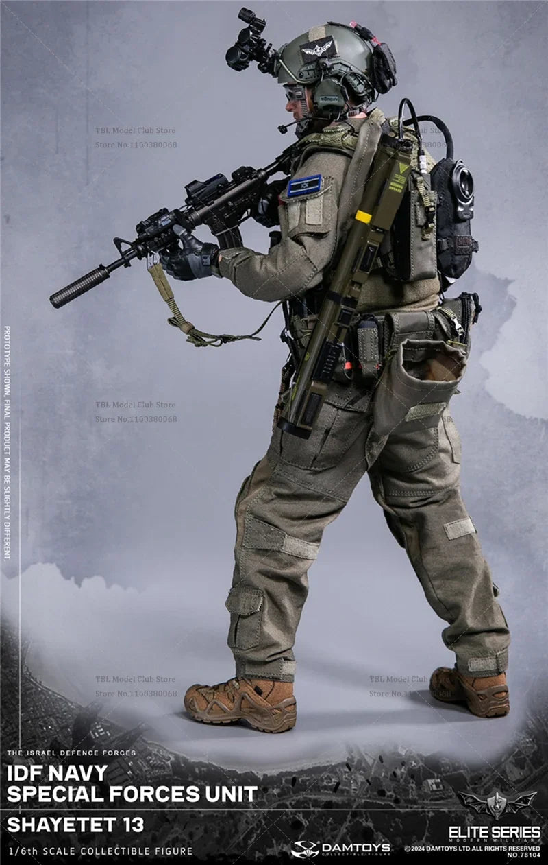 DAMTOYS 78104 1/6 Scale Defense Force Navy Special Forces Commando Units 12-inch Full Set Action Figure Male Soldier In Stock