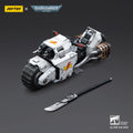 【Pre Sale】Original JOYTOY 1/18 Action Figure Warhammer 40000 White Scars Raider-pattern Combat Bike Model Toy Collection