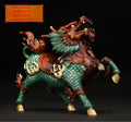 Lucky Copper Animal Unicorn Ornaments Attract Wealth Living Room TV Cabinet Decor