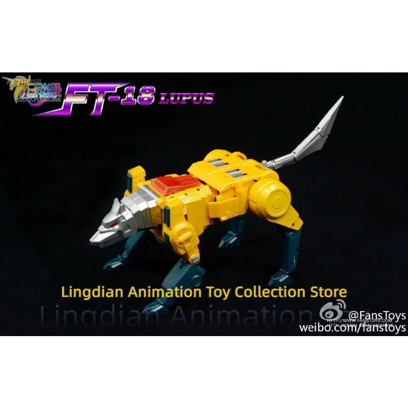 【In Stock】100% Original FansToys FT-18 Lupus Man Wolf G1 Transformation Toys Autobot MP Ratio Finished Mecha Collection Gift