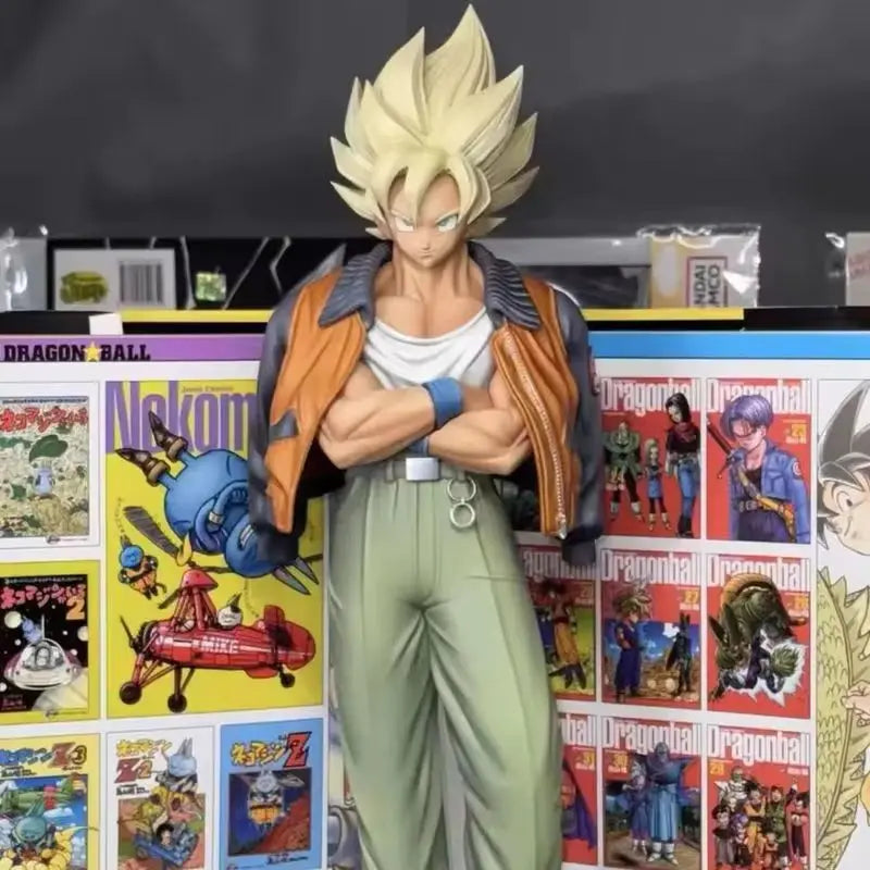 Vf 30cm Dragon Ball Son Goku Anime Figure Super Saiyan Goku Leisure Pvc Action Figurine Statue Collection Model Toy Xmas Gifts