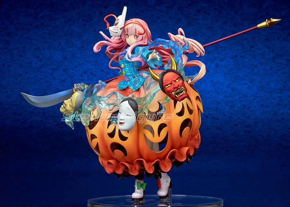 【TM】 QuesQ Touhou Project Hata No Kokoro 1/8 Scale Figuren Originalmodell-Sammlung