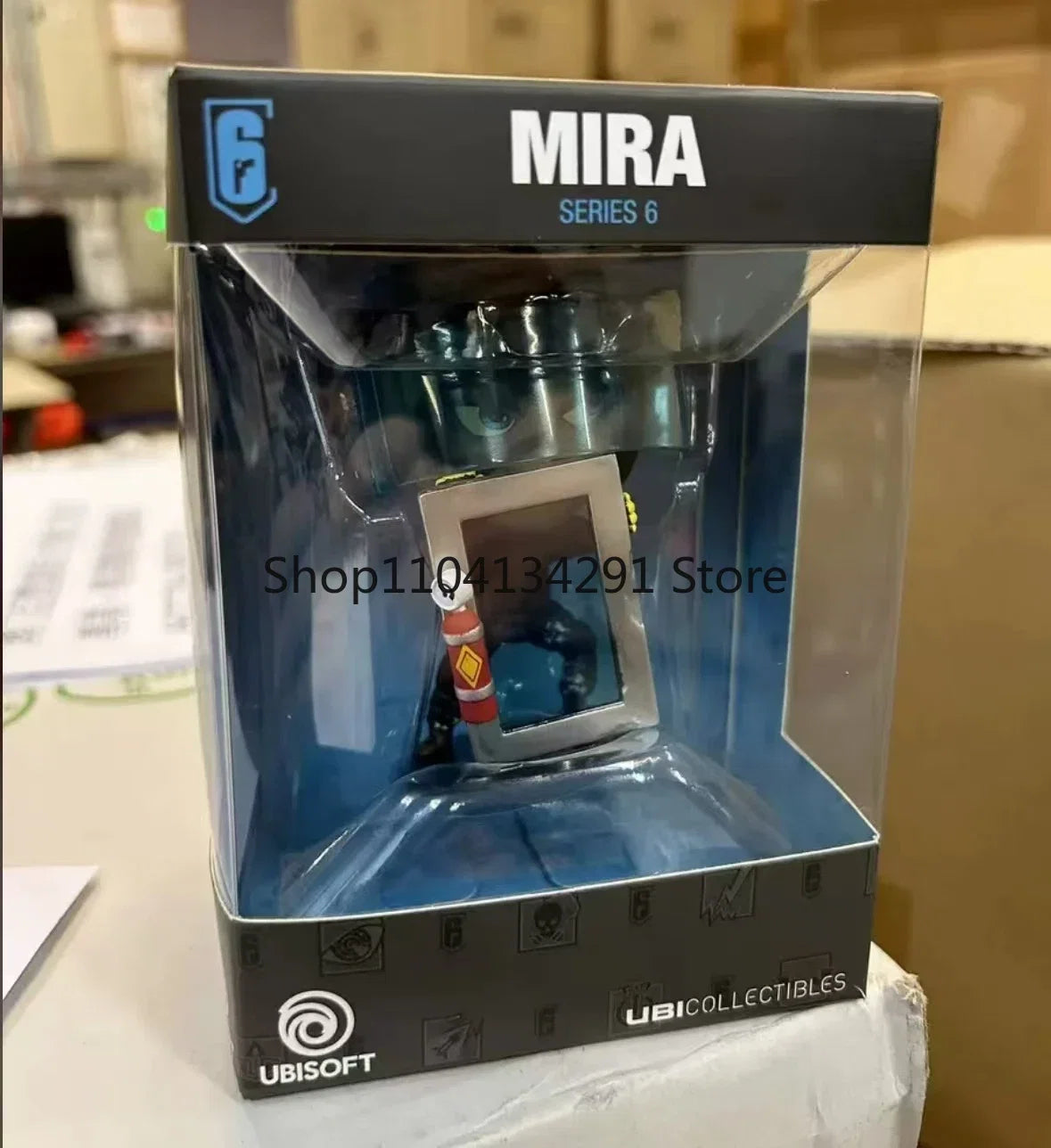 10cm R6 Rainbow Six Siege Figure Blitz Montagne Bandit Caveira Thermite Ash Action Figure Q Version Collection Decora Toys Gifts