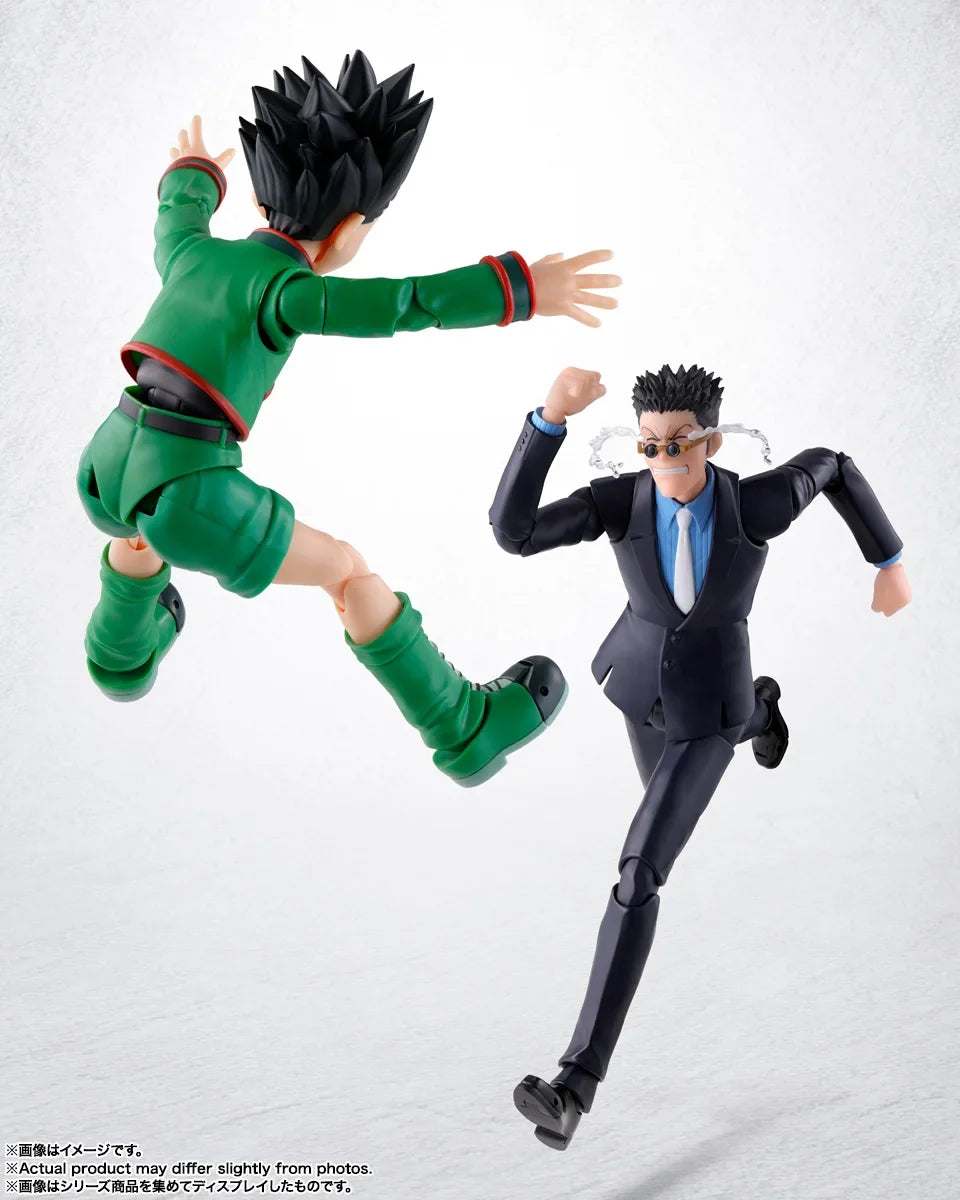 Original BANDAI S.H. Figuarts HUNTER×HUNTER Kurapika Reorio SHF Anime Figures Action Figure PVC Model Toys Figurine