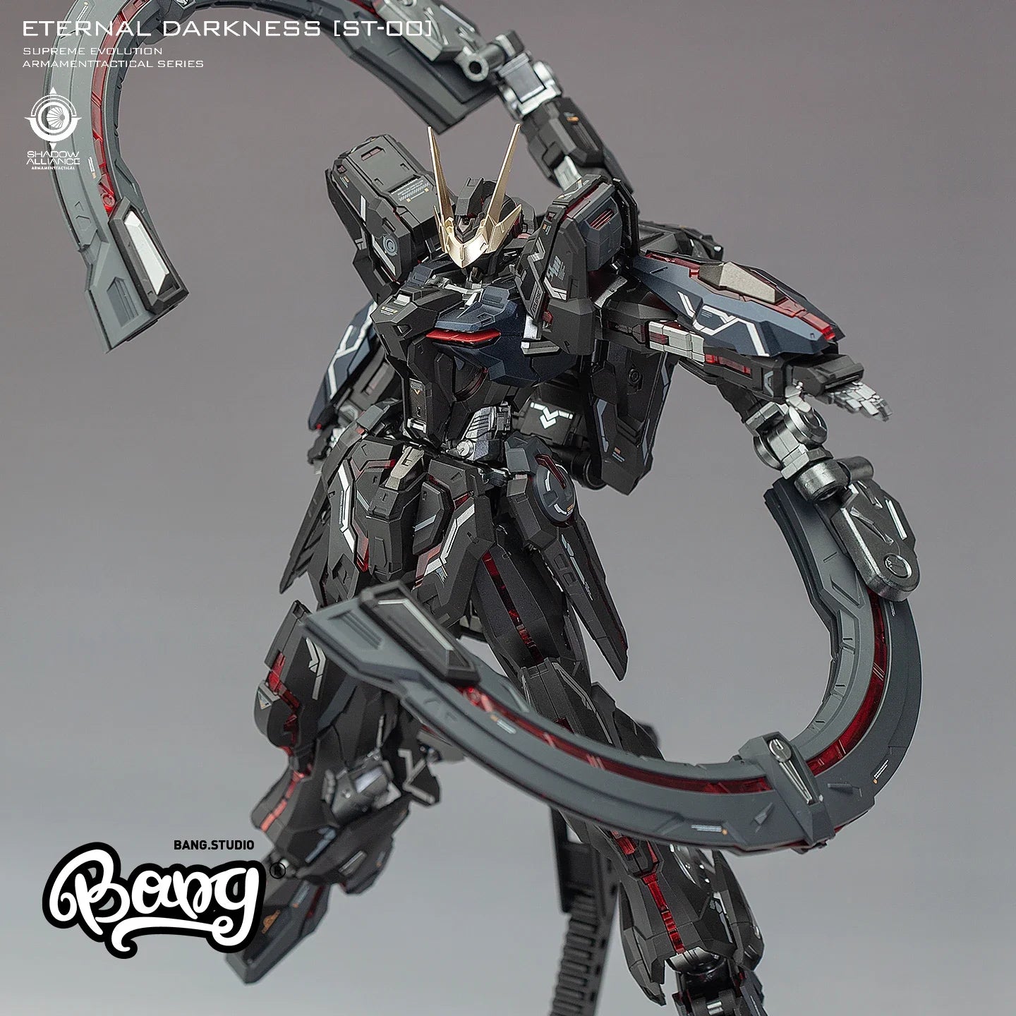 In Stock Mg 1/100 Eternal Darkness Assembly Model Kit St-00 Collection Armamenttactital Series Action Robot Figures Plastic Toy