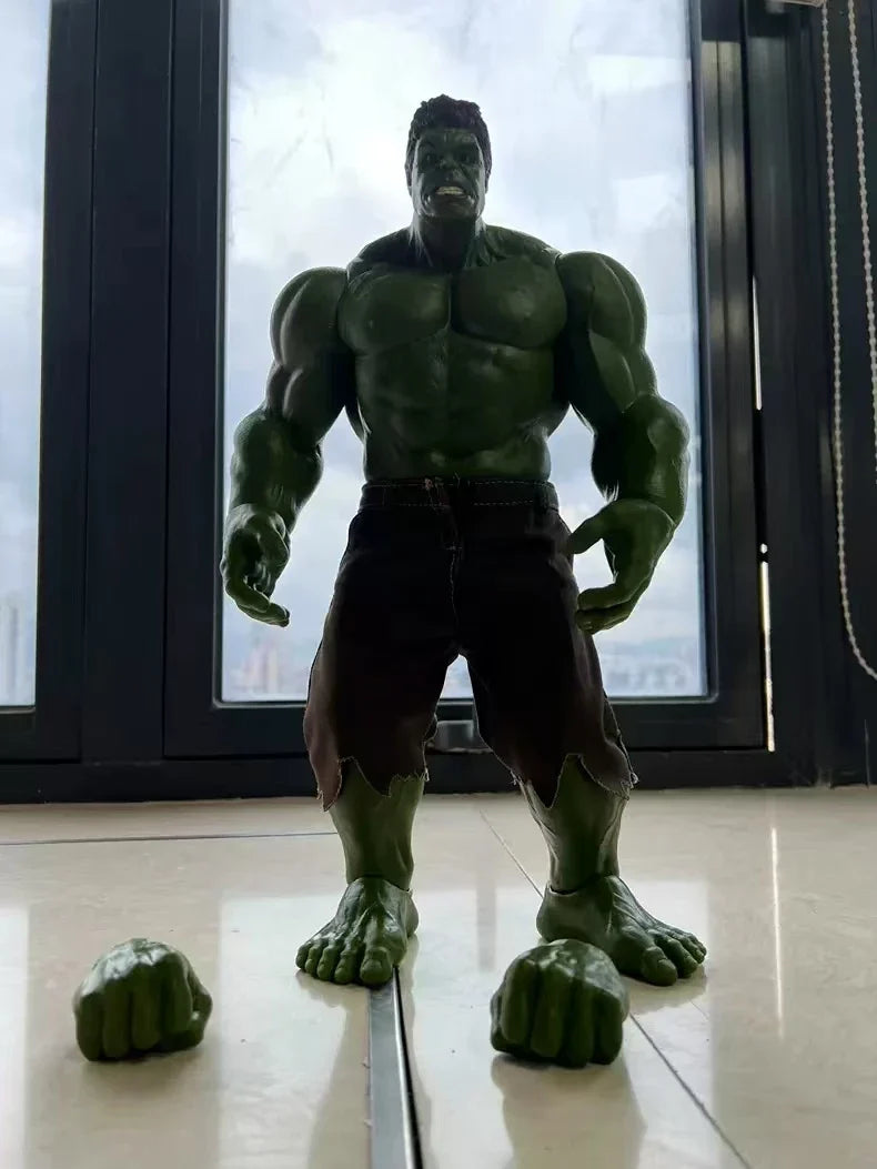Large size 42CM Legends Hulk Retro Series Movable Action Figure Model Toys Doll Birthday Present Gift For Kids Friends