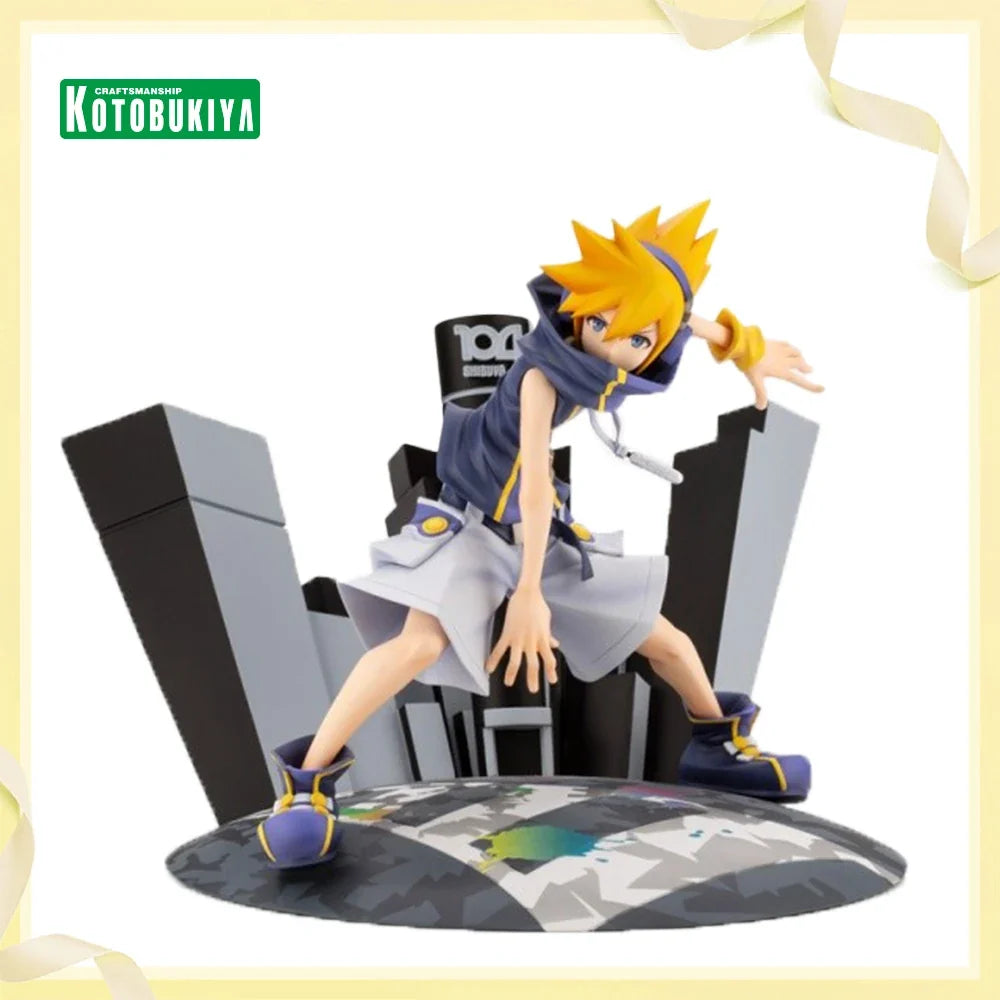 In Stock Original Kotobukiya Subarashiki Kono Sekai The Animation - Sakuraba Neku - ARTFX J Anime Figure Action Figure Model